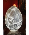 Lampada a forma di uovo in vetro
