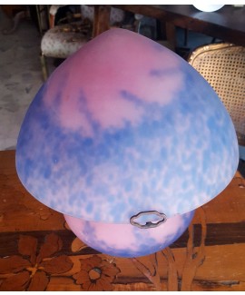 Lampada da comodino in pasta di vetro